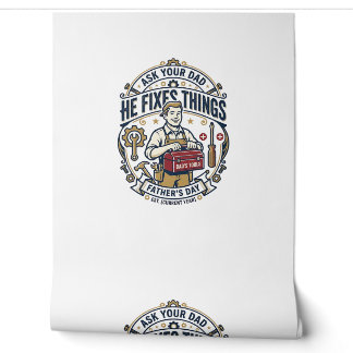 Papier Peint Chemise de réparation de papa de la fête des pères
