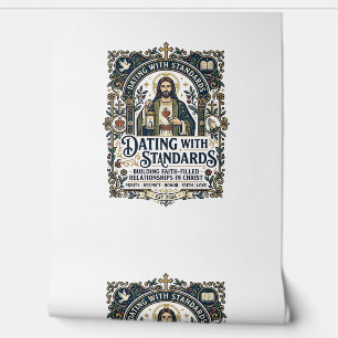 Papier Peint Chemise humouristique Jésus rencontre relation chr