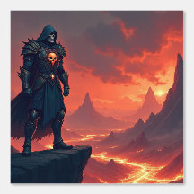 Chevalier noir de flamme