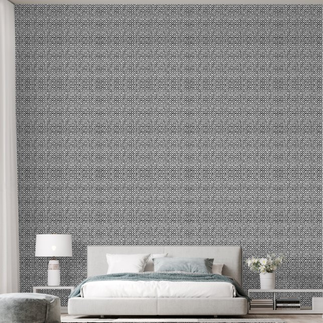 Papier Peint Chic Carré monochrome (Chambre à coucher)