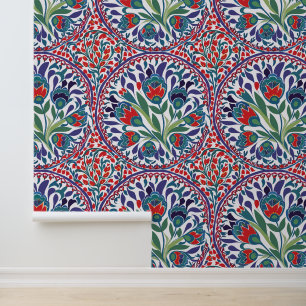 Papier Peint Chine ottomane avec des motifs floraux