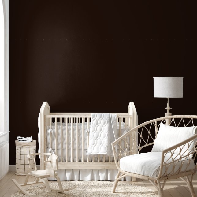 Papier Peint Chocolat foncé, Brown solide, Brown foncé (Enfants)