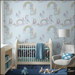 Papier Peint Cieux de Licorne doux et rêveurs