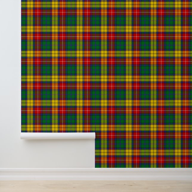 Papier Peint Clan Buchanan Tartan (Application)
