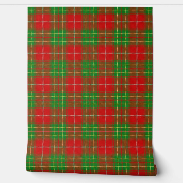 Papier Peint Clan Burnett Tartan (Déroulement)