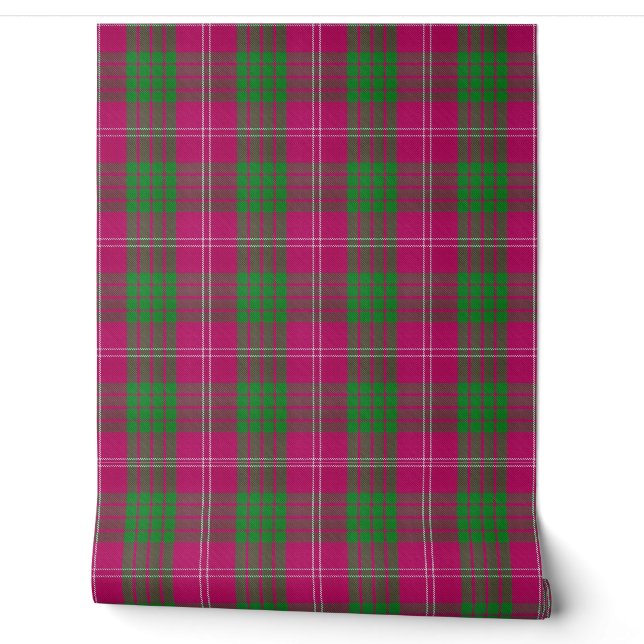 Papier Peint Clan Crawford Tartan (Déroulement)