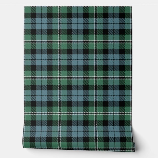 Papier Peint Clan écossais Plaid de Melville Tartan (Déroulement)