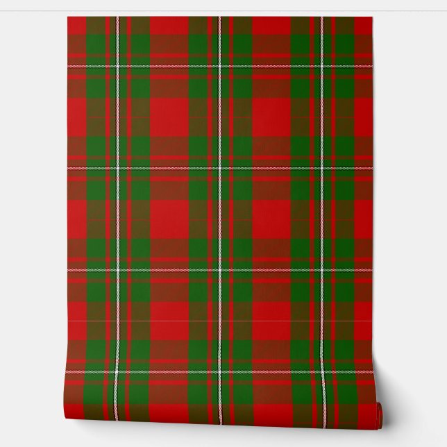 Papier Peint Clan écossais Plaid Tartan de MacGregor (Déroulement)