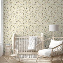 Papier peint classique de la nurserie Beatrix Pott