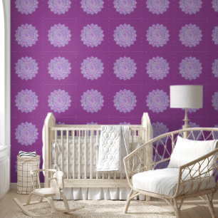 Papier Peint Classique Mandala Inde Style 4