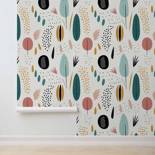 Papier Peint Collection Abstraite Retro Retro (Application)