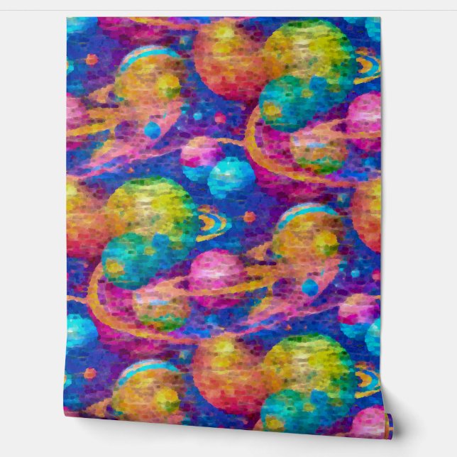 Papier Peint Collisions dans le temps (Déroulement)