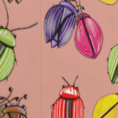 Papier peint colorié aux coloris (Couture)