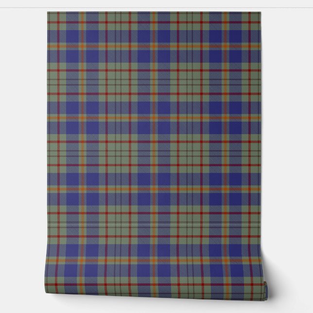 Papier Peint Comté d'Irlande Kildare Tartan Plaid (Déroulement)