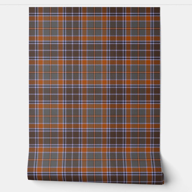 Papier Peint Comté d'Irlande Leitrim Tartan Plaid (Déroulement)