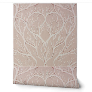 Papier Peint Conception d'arbre botanique doux – Arbre minimali