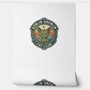 Papier Peint Conception de chat mignon de lutin gremlin - Gobel