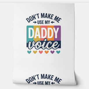 Papier Peint Conception de chemise de fierté vintage Daddy Voic