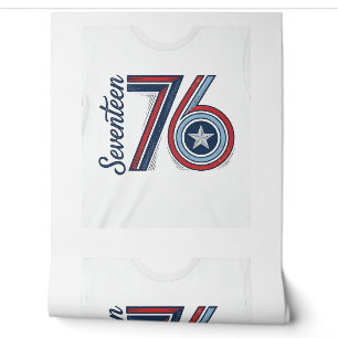 Papier Peint Conception de chemise vectorielle patriotique Vint