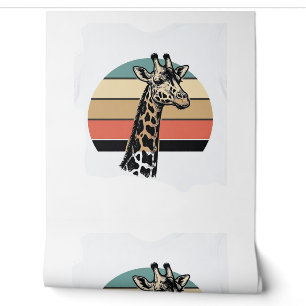 Papier Peint Conception de chemise vectorielle Safari Coucher d