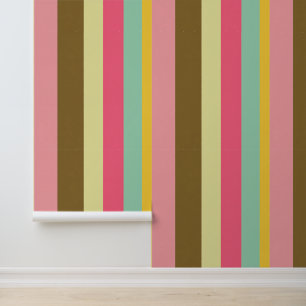 Papier Peint Conception de la palette de couleurs à bande estiv