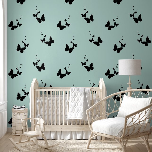 Papier Peint Conception de papillons (Enfants)