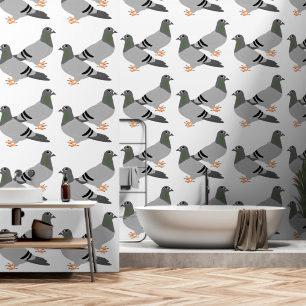 Papier Peint Conception de pigeon