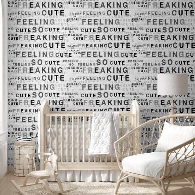 Papier Peint Conception de texte mignon et déroutante (Créateur téléchargé)