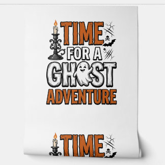 Papier Peint Conception de typographie vintage Halloween Ghost