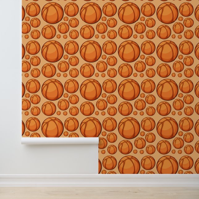 Papier Peint Conception des boules de basket (Application)