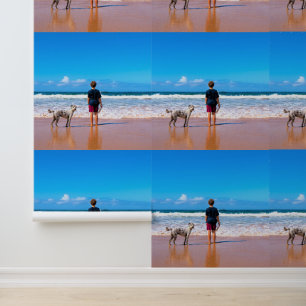 Papier Peint Conception personnalisée Votre propre photo person