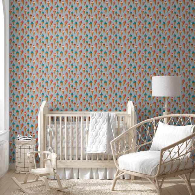 Papier Peint Cône de crème glacée (Enfants)