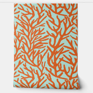 Papier Peint Corail Rouge En Mer Bleue Des Caraïbes