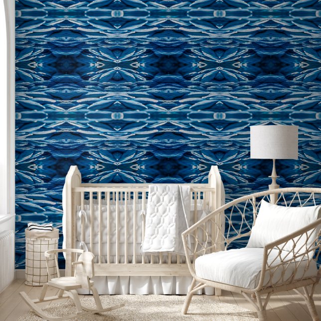 Papier Peint cordes bleues grand (Enfants)