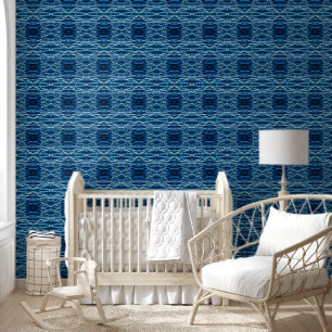 Papier Peint Cordes bleues petites