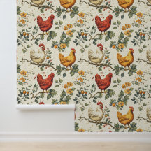 Cosy décor de poulet d'inspiration agricole pour l