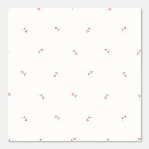 Papier Peint Cottage Écarlate