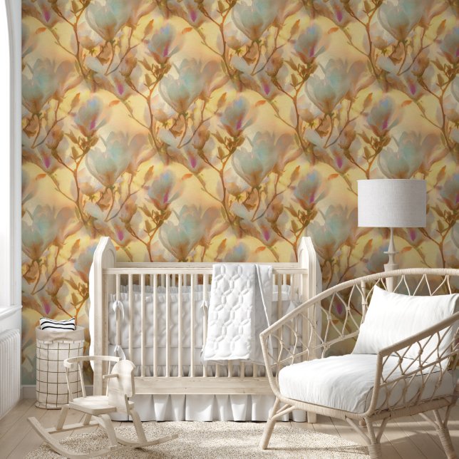 Papier Peint Coucher de soleil de Magnolia (Enfants)