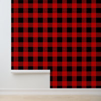 Couleur de fond DIY Buffalo Check carreaux #1 Noir