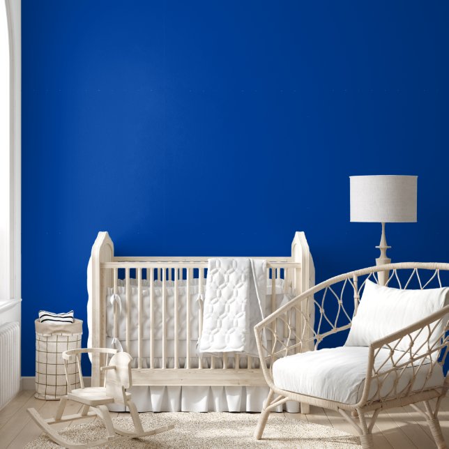 Papier Peint Couleur solide bleu Cobalt (Enfants)