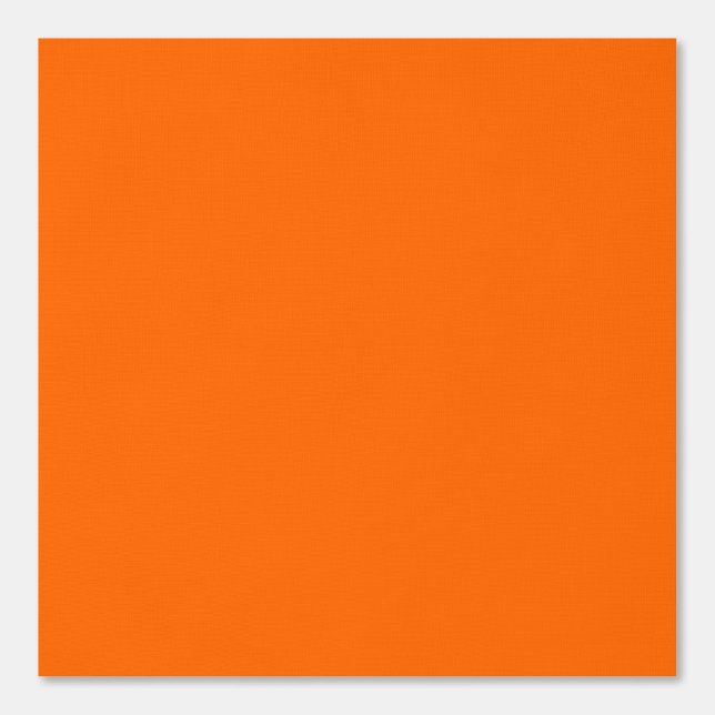 Papier Peint couleur uni néon orange (Recto)