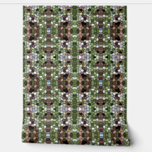 Papier Peint Couleurs Honeypeb Mosaic Motif