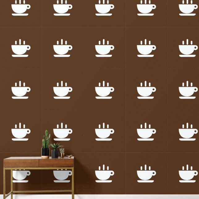 Papier Peint Coupe Blanche De Java Dk Cuisine Brown (Couloir)