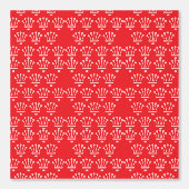 Papier Peint Couronnes roses Rouge (Recto)