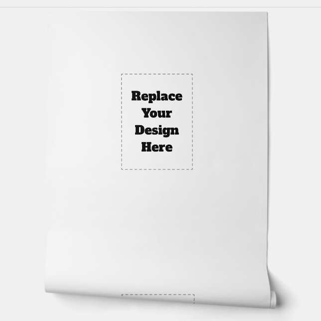 Papier Peint Create Your Own white  (Déroulement)