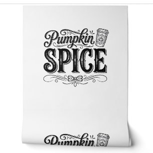 Papier Peint Création de T-shirt Automnal Café Vintage Épice de