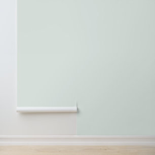 Papier Peint crème légère minimaliste à la menthe uni moderne
