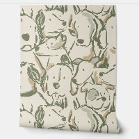 Croquis de chien Messy - Croquis animal - Vert bei