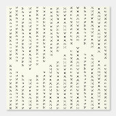 Papier Peint Crosses et ZigZag Fond d'écran d'espace négatif (Recto)