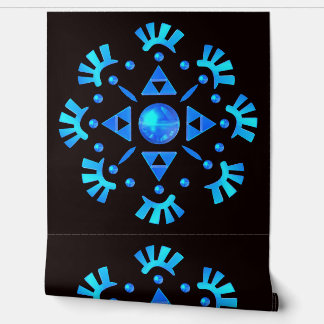 Papier Peint Crystal Snowflake